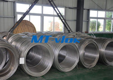 Oil / Gas Industry Stainless Steel Coiled Tubing Welded 4.76mm 316L 1.4404