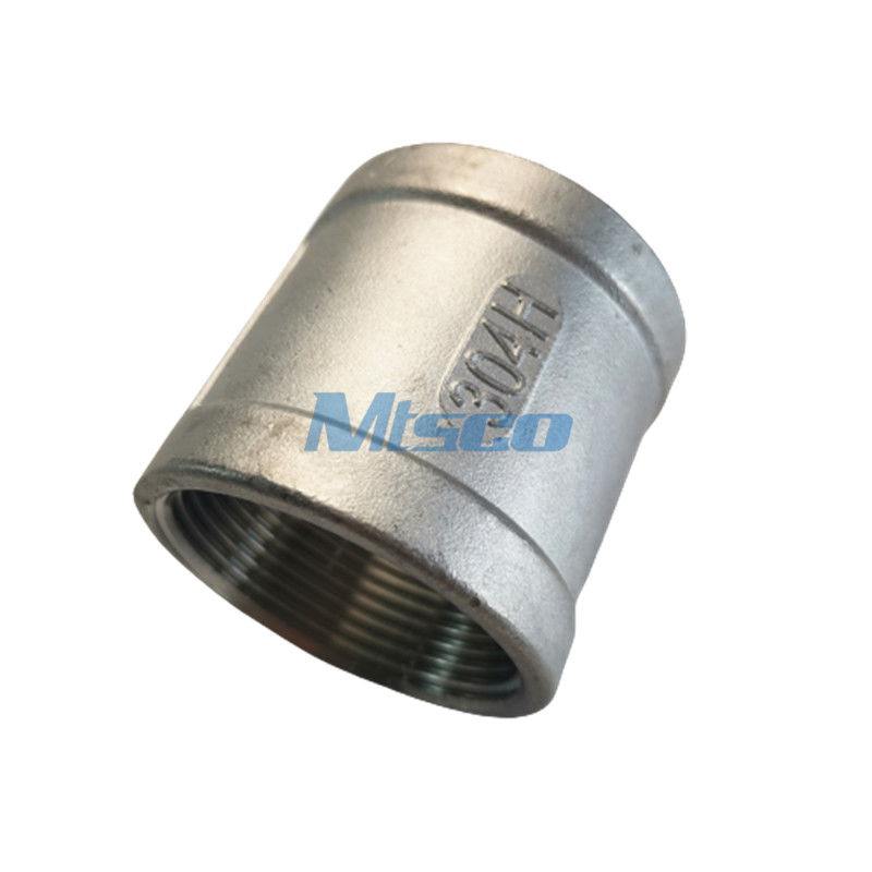 ASTM A351 Casting Pipe Fittings Stainless Steel Coupling 1'' 150 BSP/NPT