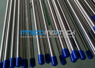 ASTM A269 TP304 Seamless Bright Annealed Tube Line , Cold Drawn Hydraulic Tubing