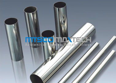 TP304 , TP316 Stainless Steel Sanitary Tubing , Mesh Belt Furnace Annealing
