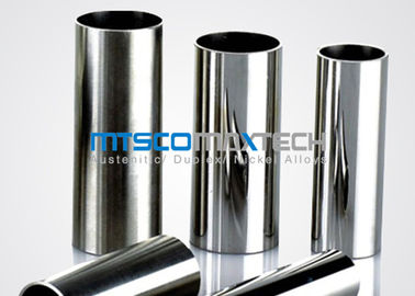TP304 , TP316 Stainless Steel Sanitary Tubing , Mesh Belt Furnace Annealing