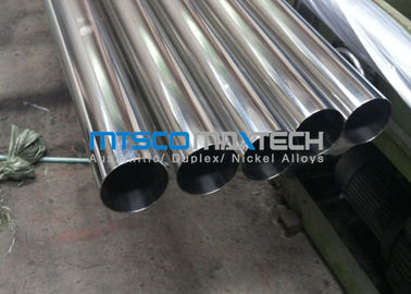 TP304 , TP316 Stainless Steel Sanitary Tubing , Mesh Belt Furnace Annealing