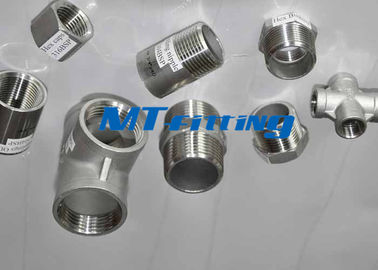 UNS S31803 / S32750 Duplex Steel Equal & Reducing Tee Pipe Fittings for Boiler