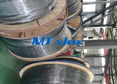 1 / 2 Inch Sch10s Stainless Steel Coiled Tubing Bright Annealed / Pickled Surface