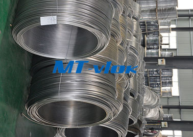 ASTM A213 5mm TP316L Stainless Steel Tubing Coil / Coiled Stainless Tubing