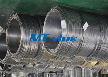 TP316 / 316L Stainless Steel Welded Super Long Coiled Tube For Petrochemical Industry