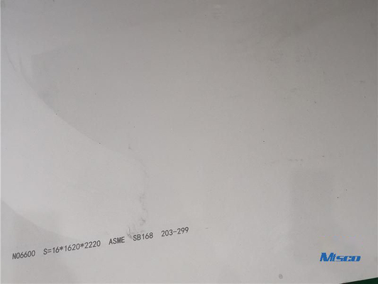ASTM B443 / ASME SB443 Alloy 625 Nickel Alloy Steel Sheet For Oil Industry