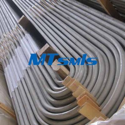25.4X2.11mm U Bend SS Heat Exchanger Tube TP304L Annealing